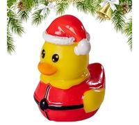 Patitos Miniaturas | Decoraciones de Navidad Patitos Miniaturas Figuras | Figuras Animales Favoritos para Aula Piscina Baño Jardín Colección | Decoración