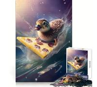Patitos surfistas, Rompecabezas de 1000 Piezas para Adolescentes, Juguete Inteligente y Divertido, Corte preciso, selección de Deseos de Papá Noel 50x75cm