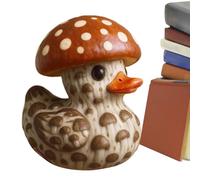 Patitos Vegetales Miniaturas - Figura De Pato Temática Vegetal para Escritorio | Decoración Hogareña para Coleccionistas En Estantería Escritorio Mesa Dormitorio Biblioteca Recibidor