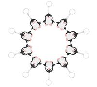 PATKAW 24 Piezas de Llaveros Diseño de Pingüino, Colgantes para Bolsos y Mochilas, Decoraciones para Eventos y Regalos para Amantes de Animales