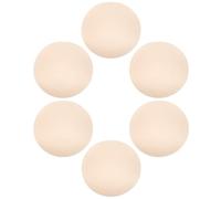PATKAW 3 Pares de Almohadillas de Sujetador Redondas de Esponja Extraíble y Lavable, Color Piel, Talla Grande, Insertos Antideslizantes para Sujetadores Deportivos, Trajes de Baño y