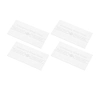 PATKAW 4 Piezas Cubierta Compatible con Puntos de Activación Manual de Vidrio Transparente Protectora de Vidrio de Repuesto para Interruptor de Alarma contra Incendios para Sistema de
