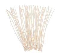 PATKAW 50 Palitos de Madera de Sauce Rizados para Manualidades y Decoración Rústica, Material Natural Beige Adecuado para Centros de Mesa y Alojamientos Minimalistas