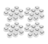 PATKAW 50 Unidades Base Giratoria para Horquillas Rodamientos Miniatura de Plástico E Hierro, Diseño Ligero Proyectos Creativos DIY y Juguetes Giratorios