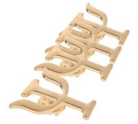 PATKAW Broches de Aleación Dorada Set de 4 Diseño Elegante y Versátil Símbolo de Psicología para Mujer Ocasión o Viaje
