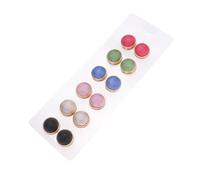 PATKAW Broches Magnéticos para Bufandas de Aleación Dorada, 12 Piezas sin Daño ni Agujeros, Ideales para Decoración y Obsequio Color Aleatorio