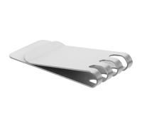 PATKAW Clip Diseño Minimalista y Estilizado de Acero Inoxidable para Billetes Mecanismo Seguro y Gran Capacidad para Organizar Dinero en Cualquier Ocasión