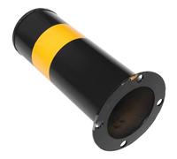 PATKAW Columna de Aislamiento y Bolardo de Seguridad Amarillos para Barrera de Entrada y Protección en Zonas de Carga y Construcción Accesorios para Garaje