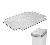 PATKAW Cubierta Protectora para Congelador y Enfriador de Bebidas Tipo Arcón, Tela Oxford Resistencia UV y Aluminio para Aislamiento Térmico en Días Calurosos