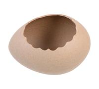 PATKAW Cuenco Grande Forma de Cáscara de Huevo Creativo de Cerámica para Postres y Helados, Maceta Decorativa para Plantas Hidropónicas, Tazón Artístico para Hogar y Cocina