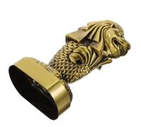 PATKAW Escultura y Resistencia al Desgaste Diseño Único de en Metal Dorado de Escritorio para del Hogar y Oficina