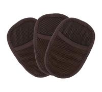 PATKAW Guantes de Limpieza para Zapatos y Coches de Felpa Negra, Kit de 3 Piezas para Pulir, Limpiar y Dar Brillo Lugar