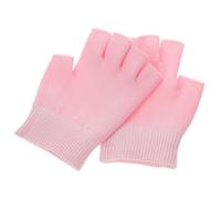 PATKAW Guantes Hidratantes de Gel Dedos Descubiertos para Cuidado Intensivo de Manos, Diseño Cómodo y Material Flexible para Uso en Horas de Descanso y Diario