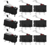 PATKAW Interruptor de Tope con Palanca para Electrodomésticos, Diseño Compacto y Fácil Instalación, Material Ppa y Hierro, Apto para Sistemas de Control Automático
