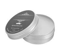 PATKAW Jabón de Afeitar para Hombre Seguro y Delicado Aceite Esencial y Espuma Cremosa y Portátil Adecuado para Barba y Uso en Viajes
