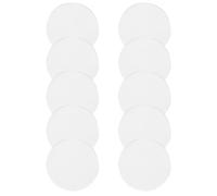 PATKAW Lentes Convexas Transparentes 3d para Enseñanza de Física, 10 Piezas Acrílicas Redondas Portátiles Diseño Multiuso para Experimentos Científicos