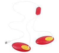 PATKAW Secador de Zapatos Eléctrico, 1 Par Portátil Temporizador, Herramienta Desodorizante y Calentador Doméstico para Secado Rápido y Cuidado del Calzado Color Aleatorio