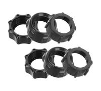 PATKAW Soporte para Teléfono Móvil para Coche Ángulo Ajustable, 6 Piezas de Plástico Negro Compatibles Cargador Inalámbrico y Ventilación de Aire