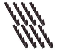 PATKAW Soportes de Ajuste para Sillones Reclinables de Jardín y Camping, 8 Piezas Conector de Cinco Posiciones, Clips Resistentes para Sillas Plegables de Terraza