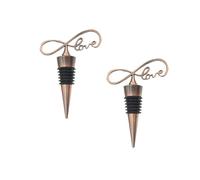 PATKAW Tapones de Metal para Botella de Vino 2piezas, Sellado Hermético y Reutilizable, Material Aleación, Estilo Elegante y Creativo para Uso en Hogar y Bar