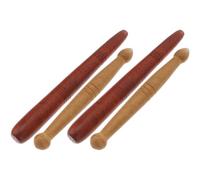 PATKAW Varillas de Masaje de Madera 4 Piezas para Pies Herramientas Manuales de Acupresión, Tamaño Compacto para Relajación y Circulación en Reflexología Podal