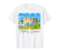 Patmos Grecia Viajar Pincelada Patmos Viaje de Recuerdo Camiseta