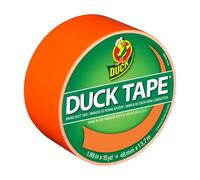Duck 1265019 Naranja, 1.88 Pulgadas x 15 Yardas, Individual, Anaranjado Neón, Single Roll
