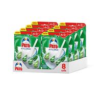 Pato Active Clean - Colgador wc, frescor intenso, perfuma, Limpia y Perfuma el inodoro, aroma Pino. (Pack 8 unidades)