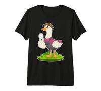 Pato Agricultor Huevo Granja Camiseta Premium