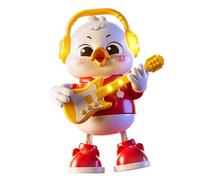 Pato Bailarín Musical de Juguete, con un Diseño Guitarra, Juguete Que Camina y Se Mueve , para Viajes Hogar Guardería Preescolar Zona de Juegos Cumpleaños Niños Pequeños