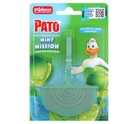 Pato Colgador Edición Limitada Mint Matrix, Acción 4 en 1, Colorea el Agua Turquesa, Limpia el Inodoro, Antical, Frescor Intenso, 1 Colgador