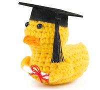 Pato con diploma y sombrero de doctorado, Pocket Hug Feliz Pato Regalos positivos para ABI Bachelor Master Doctor Graduación C25