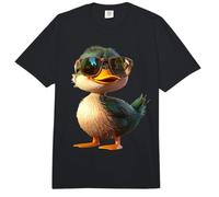 Pato con Gafas de Sol Ánade Real Ánade azulón Pato de Collar Comfort Colors Adult Heavyweight T-Shirt