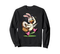 Pato con Lindo Desfile de donas de Animales de Pascua Sudadera