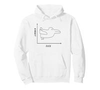 Pato Conejo Ilusión Óptico Divertido Psicología Visual Truco Sudadera con Capucha
