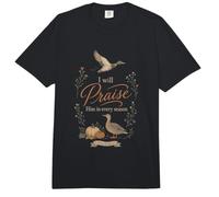 Pato Cristiano Otoño Alabanza Salmo 146 2 Fe Comfort Colors Adult Heavyweight T-Shirt