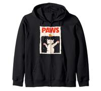Pato de goma amarillo Paws Cat para hombres, niños y mujeres, divertido gato Sudadera con Capucha