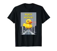 Pato de Goma Gigante Kaiju Parodia láser Caos único Arte Divertido Camiseta