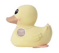 Pato de goma Kawan mini (amarillo, Eggnog jello). Hecho de goma natural, de origen vegetal y completamente libre de plástico.