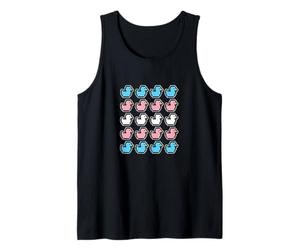 Pato De Goma Píxeles Arte LGBT Transgénero Trans Bandera Camiseta sin Mangas
