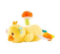 Pato de peluche cómodo para niños pequeños de pato de peluche - relajante para pequeños pato de dibujos animados - cojín de animal suave, almohada de abrazo, accesorios de cuento p