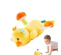 Pato de peluche para niños pequeños, pato de peluche | calmante para niños pequeños pato de dibujos animados - Cojín suave para amantes de los animales, almohada para abrazar, compañeros de juego para