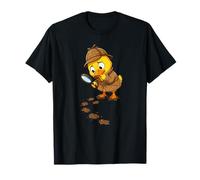 Pato Detective siguiendo Pistas misteriosas Pistas Camiseta