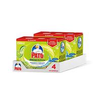 Pato Discos Activos Lima - Pack de 4 Recambios (24 Discos) - Limpia y Perfuma el Inodoro