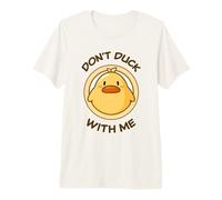 Pato Divertido. No te pongas Conmigo. Bonitos Animales Kawaii adorables Camiseta Premium