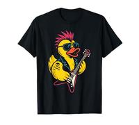Pato Divertido para Tocar la Guitarra para Hombres, Mujeres y niños Camiseta