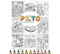 PATO - El mundo de Pato en colores - libros para colorear niños - cuadernos para colorear niños - libro colorear - libros colorear niños - libro para colorear niños