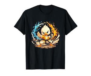 Pato Elemental de Kung-fu, Guerrero del Fuego y el Agua Camiseta