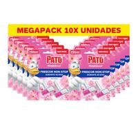 Pato Fresh Boost Colgador WC Floral Pink Peony, Limpia, Refresca y Perfuma el Inodoro, Frescor Intenso, Pack 10 x 2 = 20 Colgadores