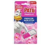 Pato Fresh Boost Colgador WC Floral Pink Peony, Limpia, Refresca y Perfuma el Inodoro, Frescor Intenso, Pack 10 Colgadores